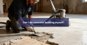 Can I do concrete leveling myself?
