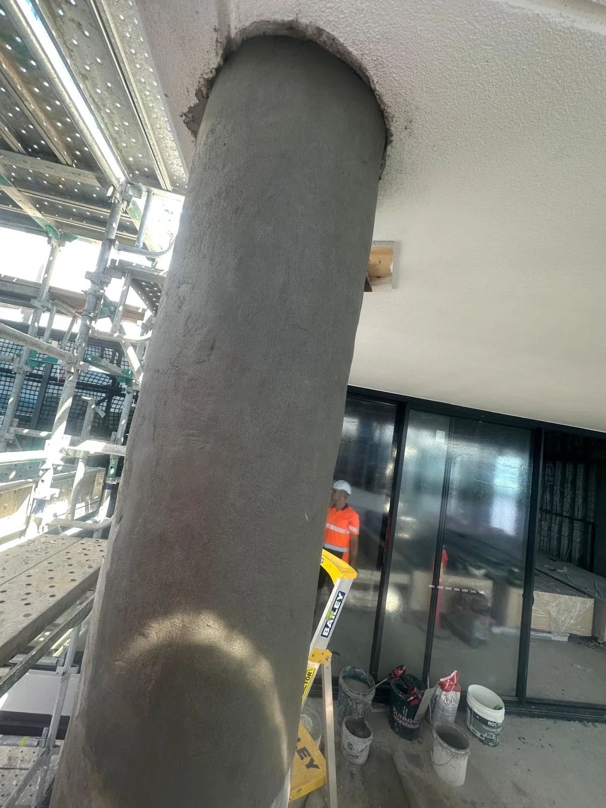 Column patch completed Brisbane